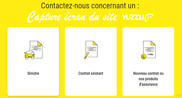 Yuzzu Assurances contact par email